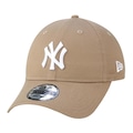 Boné New Era 9Twenty Mlb New York Yankees Aba Curva - Adulto BEGE
