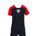 Camisa São Paulo Herança Braziline Masculina PRETO