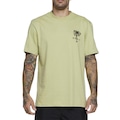 Camiseta Rvca Pommier Palms Sm25 Masculina Verde Claro VERDE