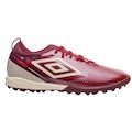 Chuteira Society Adulto Umbro Adamant Top Speed Club VINHO/BRANCO