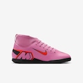 Chuteira Futsal Nike Zoom Superfly 10 Club - Infantil ROSA/VERMELHO