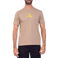 Camiseta Masculina Rip Curl Icon Summer 2025 MARROM