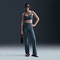Calça Legging Nike Zenvy Flare - Feminina VERDE ESCURO