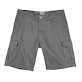 Bermuda Passeio Back Wash Cargo Masculina CINZA