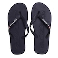 Chinelo Quiksilver Molokai Debossed - Masculino PRETO