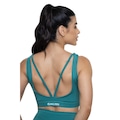 Top de Academia Active com Tiras Nas Costas - Feminino VERDE