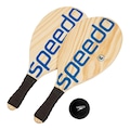 Kit 2 Raquetes + 1 Bola Frescobol Speedo - Unissex AZUL