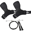 Luva Hand Grip Skyhill Competition com Corda PRETO