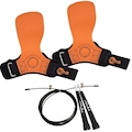 Luva Hand Grip Skyhill Competition com Corda LARANJA