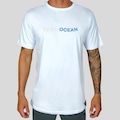 Camiseta Masculina Estampada Ocean Prime WSS BRANCO