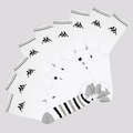 Meia Cano Médio Kappa Comfort Adulto - 9 Pares BRANCO