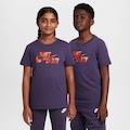 Camiseta Nike Sportswear Jdi - Infantil ROXO/LARANJA