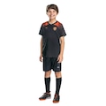 Camiseta Penalty Futebol - Infantil PRETO/LARANJA