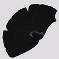 Kit Meias Kappa com 9 Pares Super Invisível - Adulto PRETO