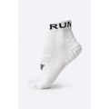 Meia Curta para Corrida Hupi Running Pro Run 36 a 42 Adulto BRANCO