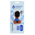 Bandagem Elastica Adesiva Kinesiosport Pré-Cortada Pescoço 25Cm e 15Cm - Unissex AZUL