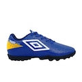 Chuteira Society Umbro Adamant League Adulto AZUL/AMARELO