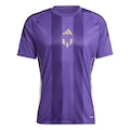 Camiseta adidas M/C Tiro Messi Masculina ROXO