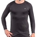 Camisa Manga Longa Poker Fator de Proteção UV 50+ - Masculina PRETO