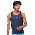 Camiseta Regata Speedo Cavada Interlock Masculina AZUL ESCURO