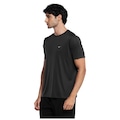 Camiseta Mizuno Treino Run Spark 2 - Masculina PRETO