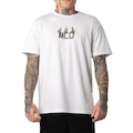 Camiseta Mcd Mcd Fogo - Masculina BRANCO
