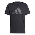 Camiseta adidas M/C Logo Camuflada - Masculina PRETO/CINZA