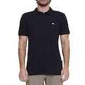 Camisa Polo Quiksilver Embroidery Piquet - Masculina PRETO