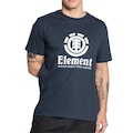 Camiseta Element Vertical Color - Masculina AZUL ESCURO