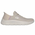 Tênis Skechers Go Walk Flex Grand Entry - Feminino MARROM CLARO/BRANCO