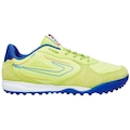Chuteira Society Topper Letra Iv - Adulto VERDE/AZUL