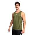 Camiseta Regata adidas Treino Masculina VERDE ESCURO
