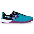 Chuteira de Futsal Topper Legend II - Adulto AZUL/ROXO