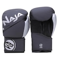 Luva Boxe/Muay Thai Naja Extreme PRETO/PRATA