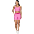 Bermuda Run More Compression - Feminina ROSA