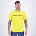 Camiseta Champion Script - Masculina AMARELO