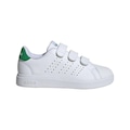 Tênis adidas Advantage Base 2.0 Infantil BRANCO/VERDE