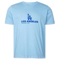 Camiseta New Era Los Angeles Dodgers Core Essentials AZUL CLARO