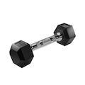 Halter Sextavado Rubber Kikos Pro 6Kg PRETO