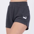 Shorts Puma Ess 4 Sweat - Feminino CINZA