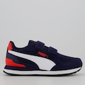 Tênis Puma St Runner V4 Mesh - Infantil AZUL ESCURO