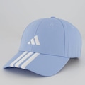Boné Aba Curva adidas 3 Listras - strapback - Adulto AZUL