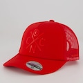 Boné Aba Curva Supercap Náutico Trucker - Snapback - Adulto VERMELHO