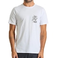 Camiseta Hurley Make Masculina BRANCO