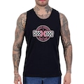Camiseta Regata Hurley Racing - Masculina PRETO