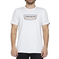 Camiseta Quiksilver Range Life Front Masculina BRANCO