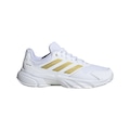 Tênis adidas Courtjam Control 3 Tennis - Feminino BRANCO/OURO