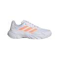 Tênis adidas Courtjam Control 3 Tennis - Feminino BRANCO/LARANJA