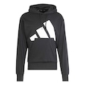 Blusão de Moletinho Capuz adidas Essentials Big Logo - Masculino PRETO