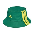Chapéu adidas Bucket Três Listras VERDE/AMARELO